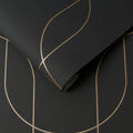 Graham & Brown - Vliesbehang - Palais Black & Gold - 10mx53cm