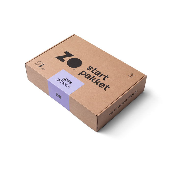 ZO® startpakket glas schoon amber