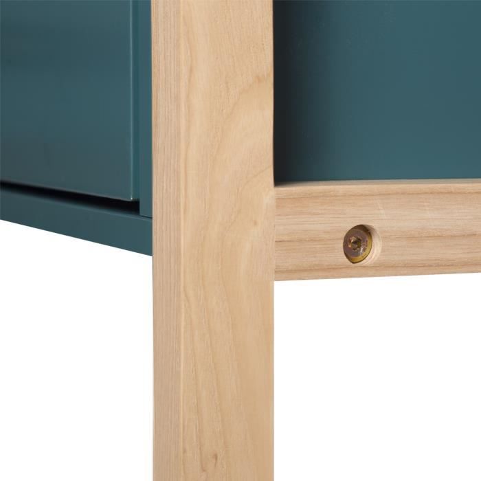 Cstore ANKARA Salontafel - Blauw - L 120 x D 60 x H 42 cm