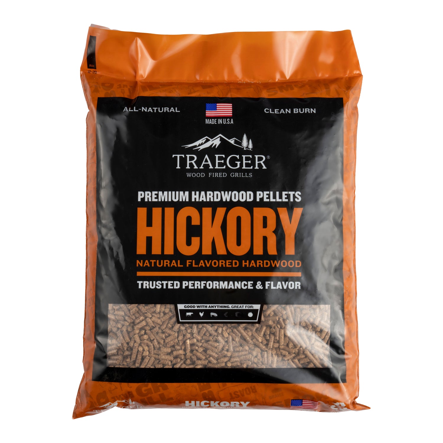 Traeger Hickory Pellets 9 kg
