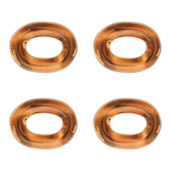 À la Glass Servetringen - Set van 4 - Terra