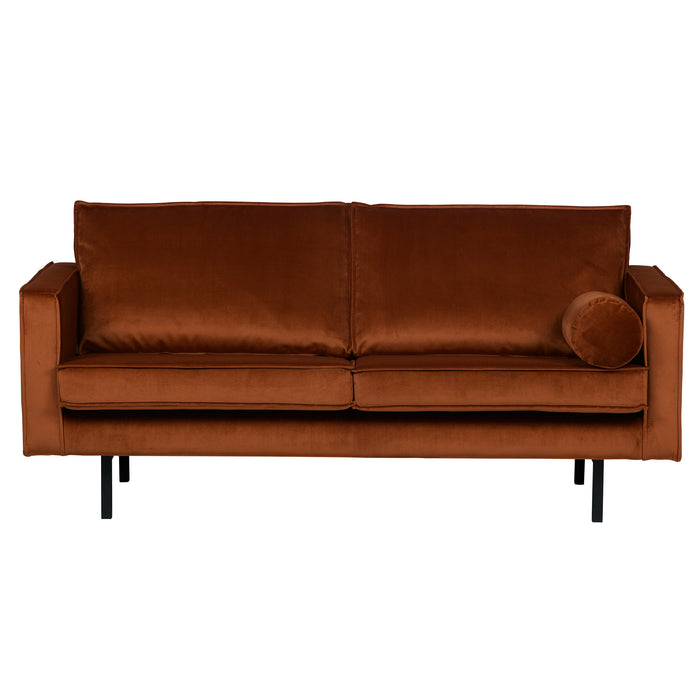WOOOD Rodeo 2,5-zitsbank - Velvet -  Roest