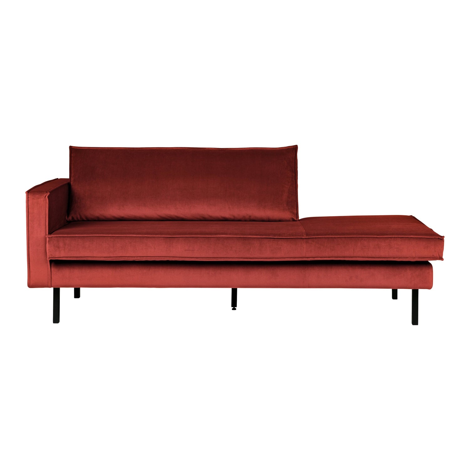WOOOD Rodeo Daybed Links - Velvet -  Chestnut
