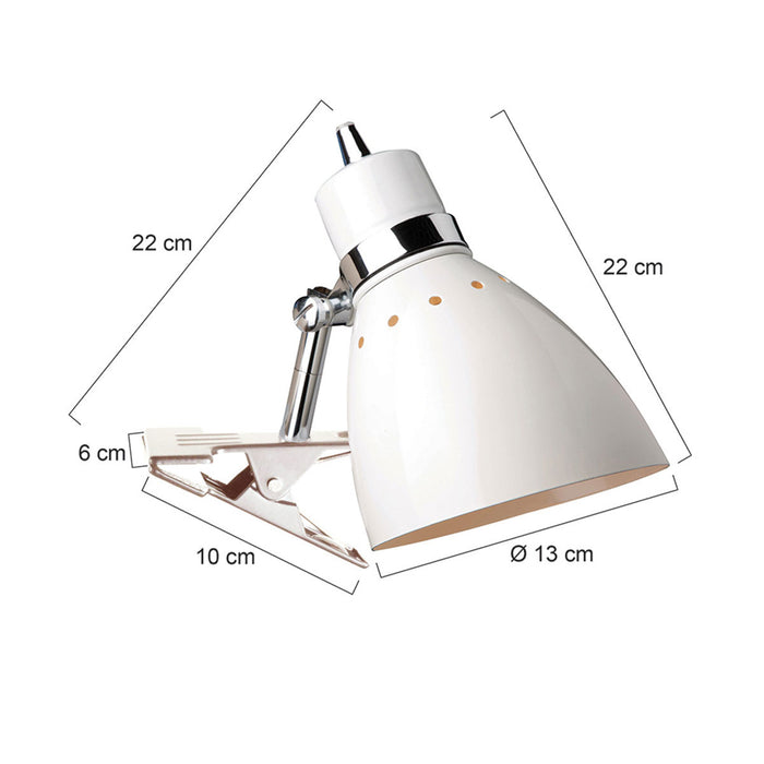 Steinhauer Knijpspot Spring Wit 6827W