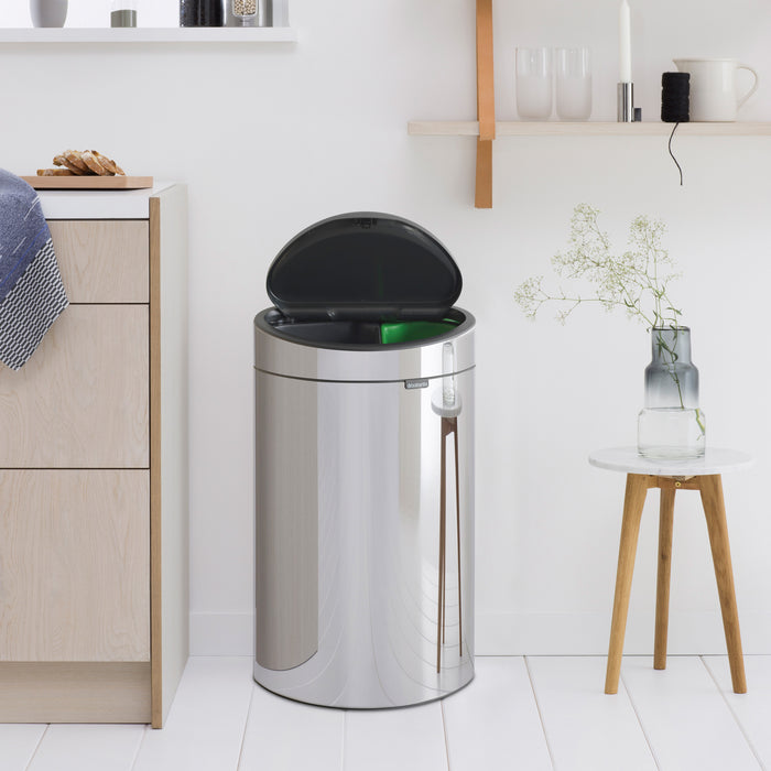 Brabantia Touch Bin Recycle Afvalemmer 33 Liter  (10+23 Liter)