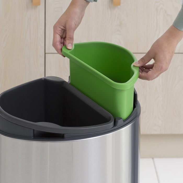 Brabantia Touch Bin Recycle Afvalemmer 33 Liter  (10+23 Liter)