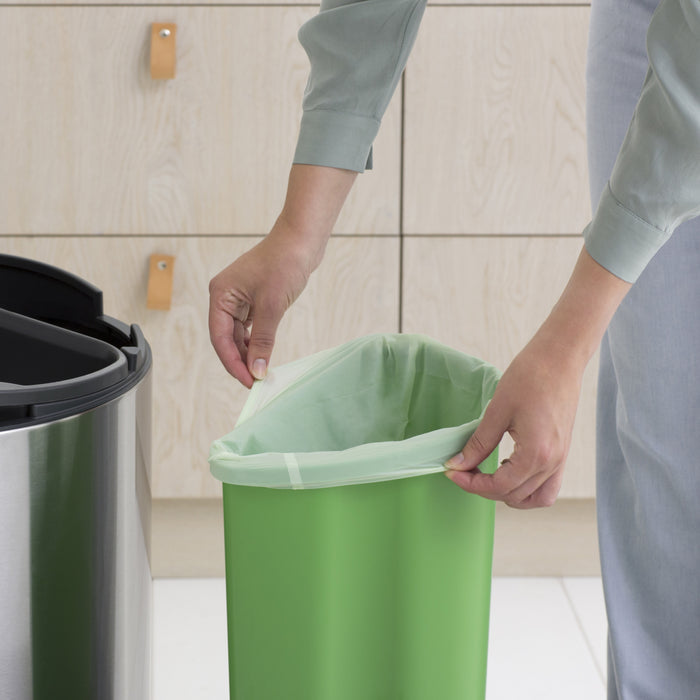 Brabantia Touch Bin Recycle Afvalemmer 33 Liter  (10+23 Liter)