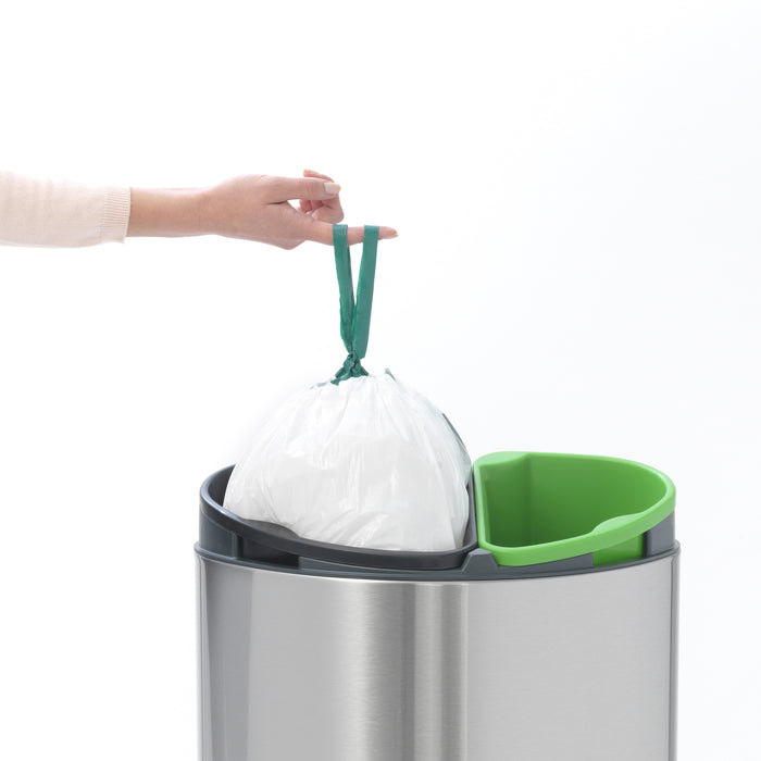 Brabantia Touch Bin Recycle Afvalemmer 33 Liter  (10+23 Liter)