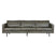 WOOOD Rodeo 3-zitsbank - Eco-leder -  Army