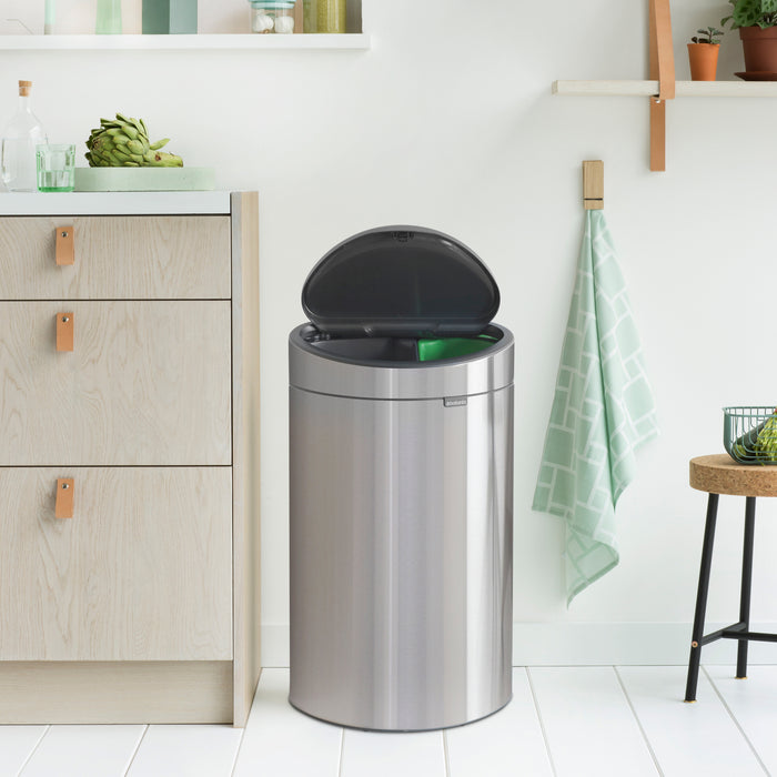 Brabantia Touch Bin Recycle Afvalemmer 33 Liter (10+23 Liter)