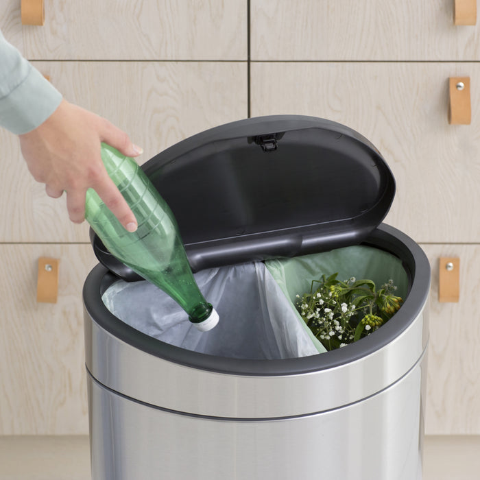 Brabantia Touch Bin Recycle Afvalemmer 33 Liter (10+23 Liter)