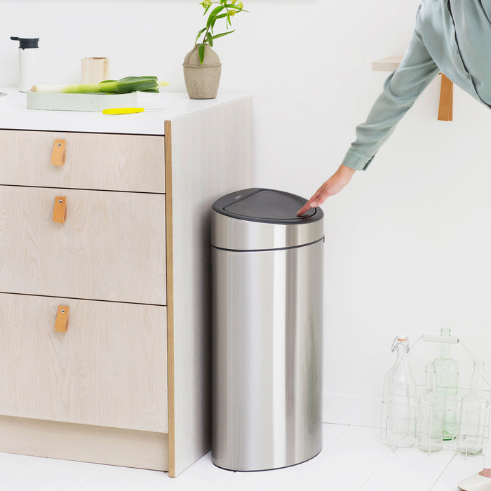 Brabantia Touch Bin Recycle Afvalemmer 10 + 23 L - Vingerafdrukvrij