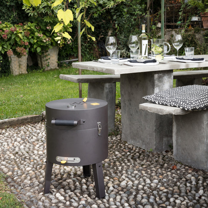 Boretti Tonello Houtskoolbarbecue B 41 x D 53 cm