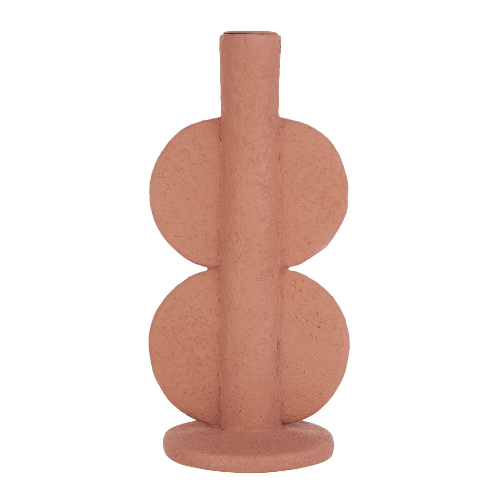 present time Double Bubble Kandelaar - Terracotta