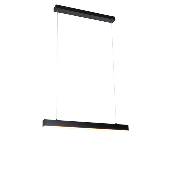 QAZQA LED Hanglamp magneto - Zwart - Modern - L 90cm