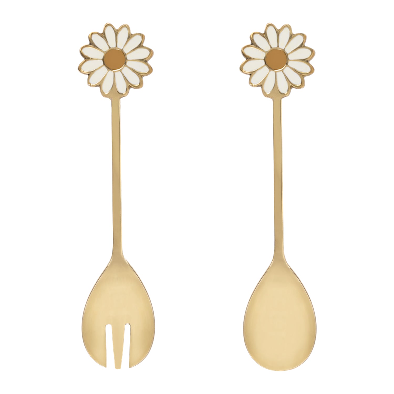 À la Daisy Saladebestek - Set van 2