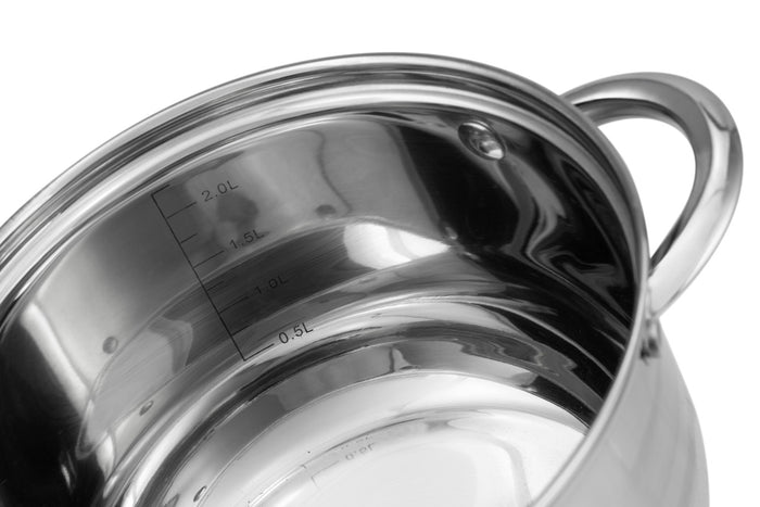 Edenberg Classic Line - Luxe Pannenset - RVS - 12 delig -