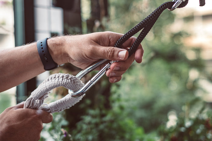 Tropilex® Hangmatbevestiging Simple Black Zwart