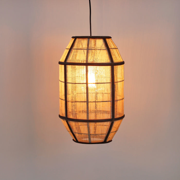 Mica Decorations Pella Hanglamp H45,5 x Ø29 cm Off White