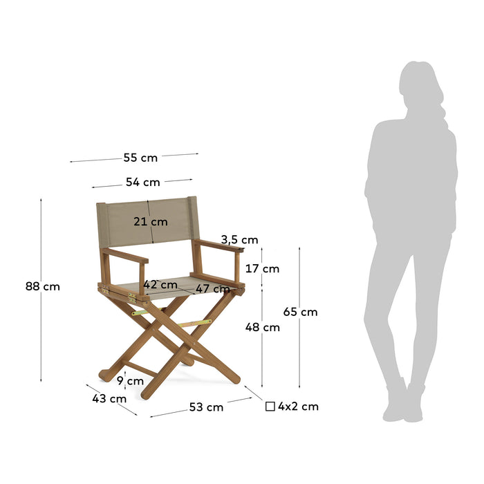 Kave Home Dalisa Klapstoel - Groen