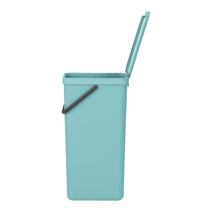 Brabantia Sort & Go Afvalemmer 40 Liter - Mint