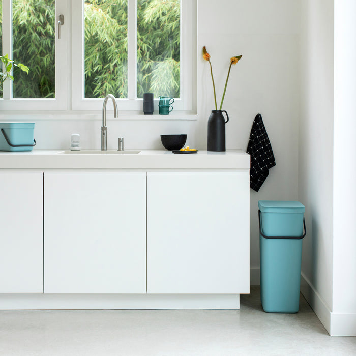 Brabantia Sort & Go Afvalemmer 40 Liter - Mint