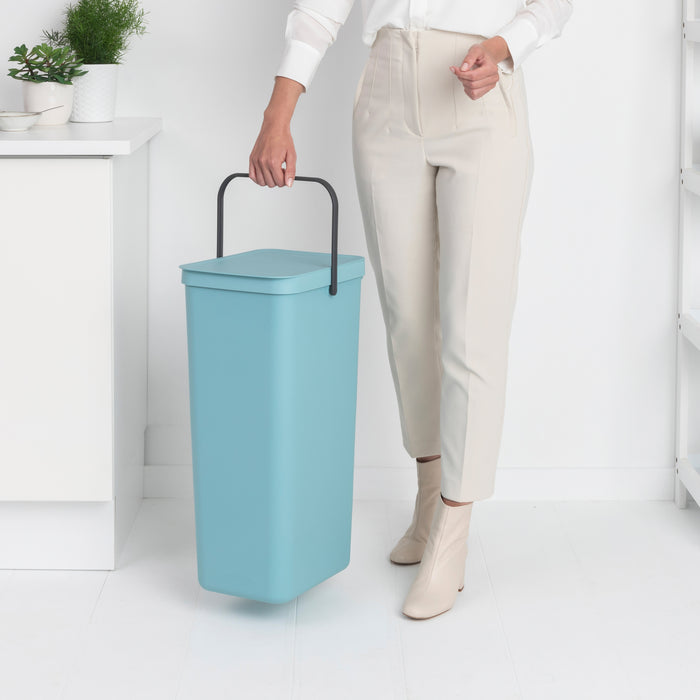 Brabantia Sort & Go Afvalemmer 40 Liter - Mint
