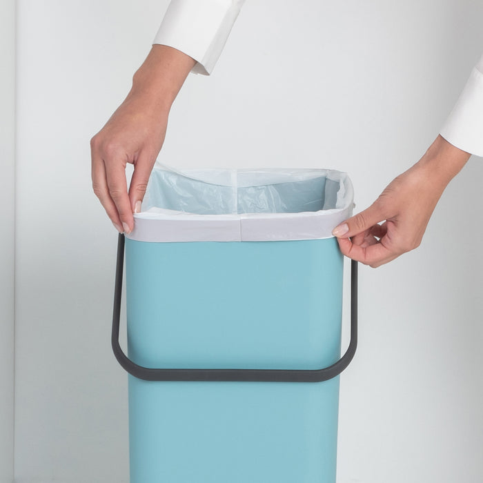 Brabantia Sort & Go Afvalemmer 40 Liter - Mint