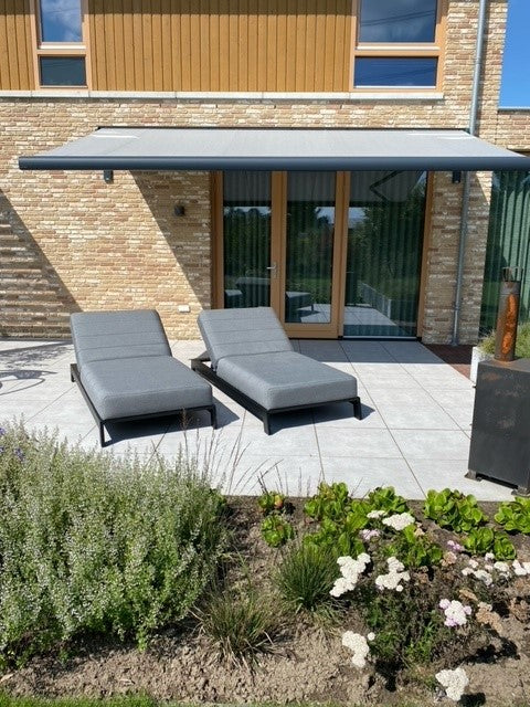 Mexico ligbed - Sunbrella - light grey