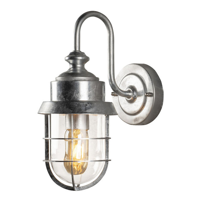 Konstsmide Cerignola Wandlamp - E27 - 24.5 x 30.5 cm - Gegalvaniseerd