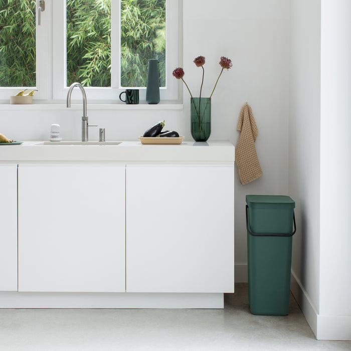 Brabantia Sort & Go Afvalemmer 40 Liter - Fir Green
