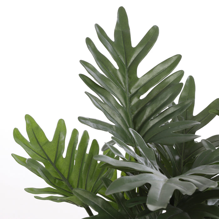 Mica Decorations Philodendron Selloum Kunstplant in Bloempot H50 cm