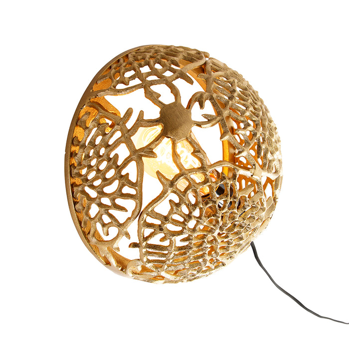 QAZQA Art deco wandlamp goud - Maro