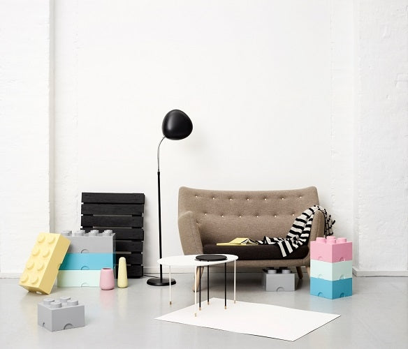 LEGO - Opbergbox Brick 4, Lichtroze - LEGO