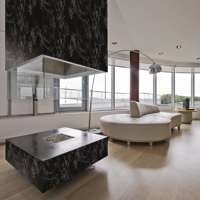 d-c-fix | Zelfklevende Decoratiefolie - Marmer zwart - 200x45 cm