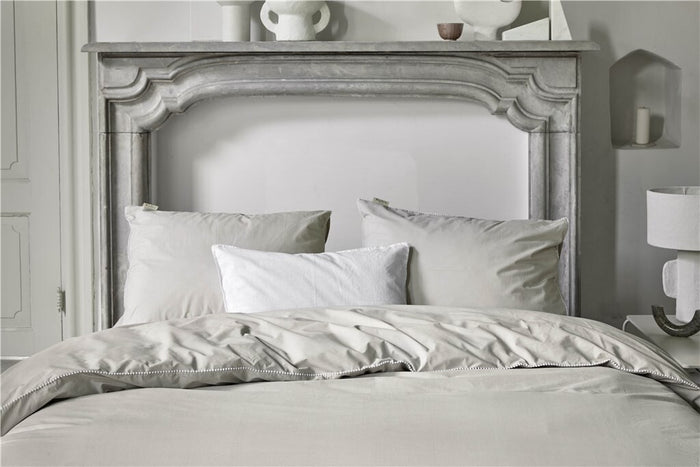 Walra - Dekbedovertrek Pretty Pom Pom - 200x220 - Naturel