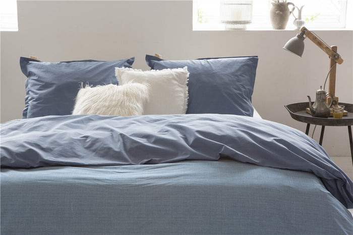 Walra - Dekbedovertrek Vintage Club - 240x220 - Blauw