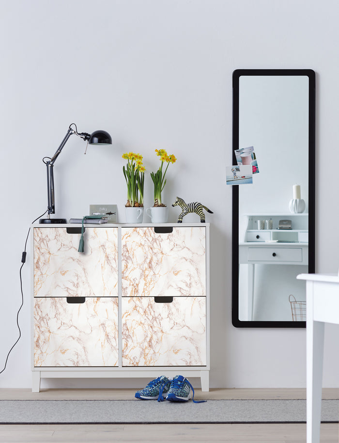 d-c-fix Plakfolie - 67,5x200cm - Bruin - Marmer - Zelfklevend