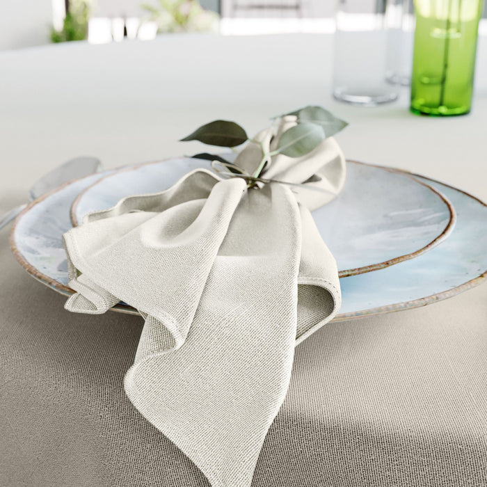 Mistral Home-set van 4 servetten-43x43 cm-gebroken wit