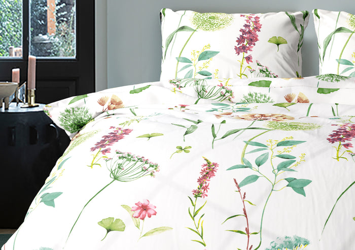 Elegance Dekbedovertrek Spring - groen
