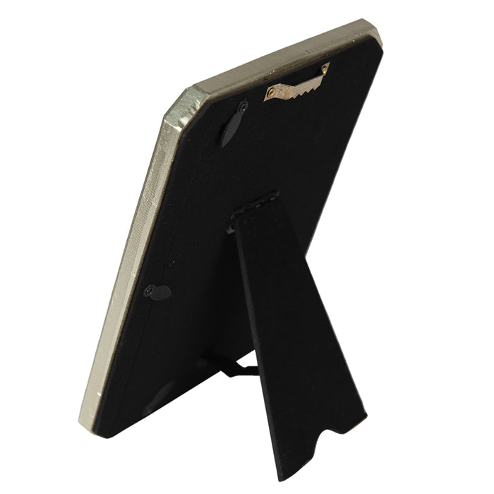 Clayre & Eef Fotolijst  10x15 cm Zilverkleurig Kunststof Fotokader