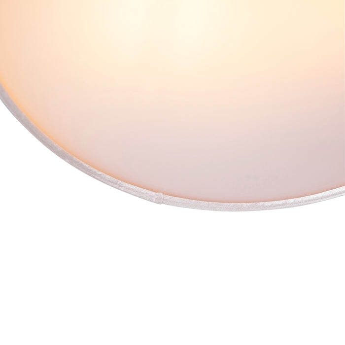 QAZQA Moderne plafondlamp roze 40 cm met gouden binnenkant - Drum
