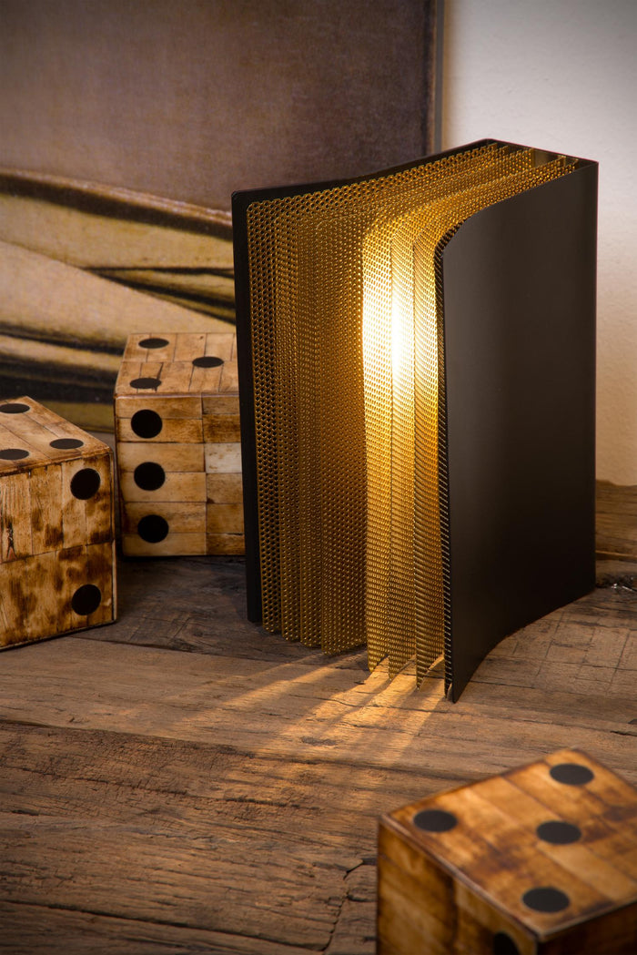 Lucide EXTRAVAGANZA LIVRET Tafellamp - Zwart