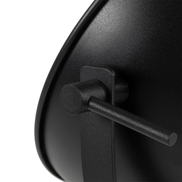 QAZQA Tafellamp zwart met goud 63,3 cm tripod verstelbaar - Magnax