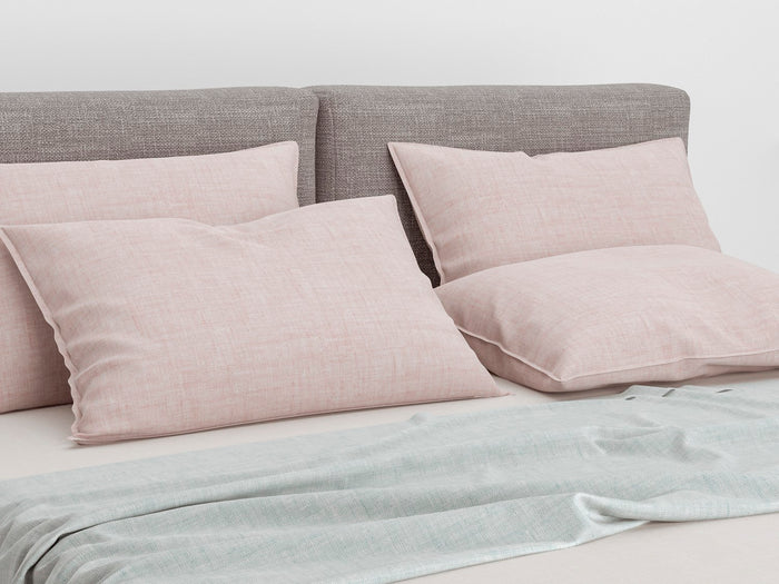 Zo Home Lino Kussensloop Linnen Look shell nude