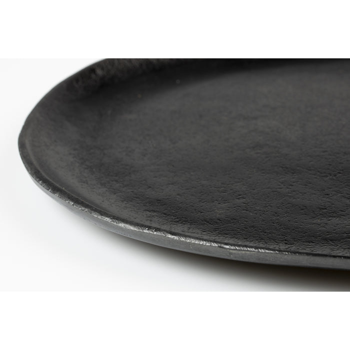 Housecraft Living Jace Antique Decoratieve schaal| bord Zwart 36x36