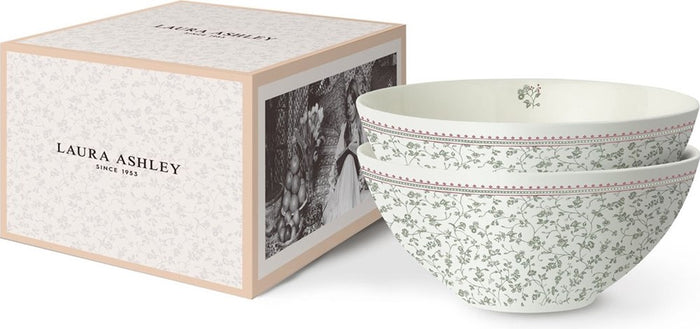 Laura Ashley Giftset 2 Kommen 16 cm