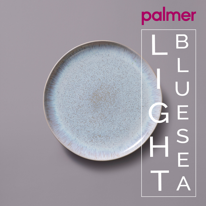 Palmer Serviesset Light Blue Sea Stoneware 6-persoons 24-delig Blauw