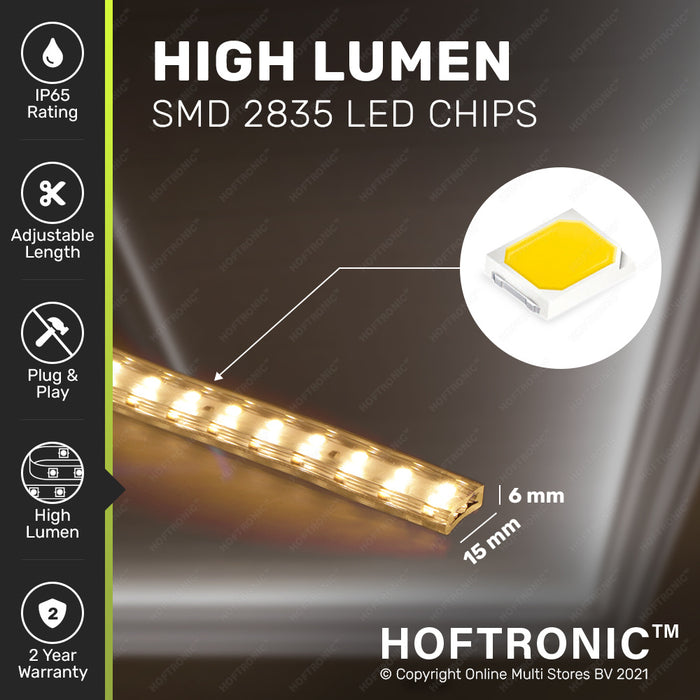 HOFTRONIC Flex180 LED Strip 5m  Warm wit IP65