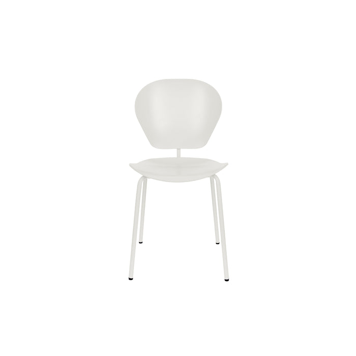 Zuiver The Ocean Chair Eetkamerstoelen  Coconut Milk - Set van 2 - Wit